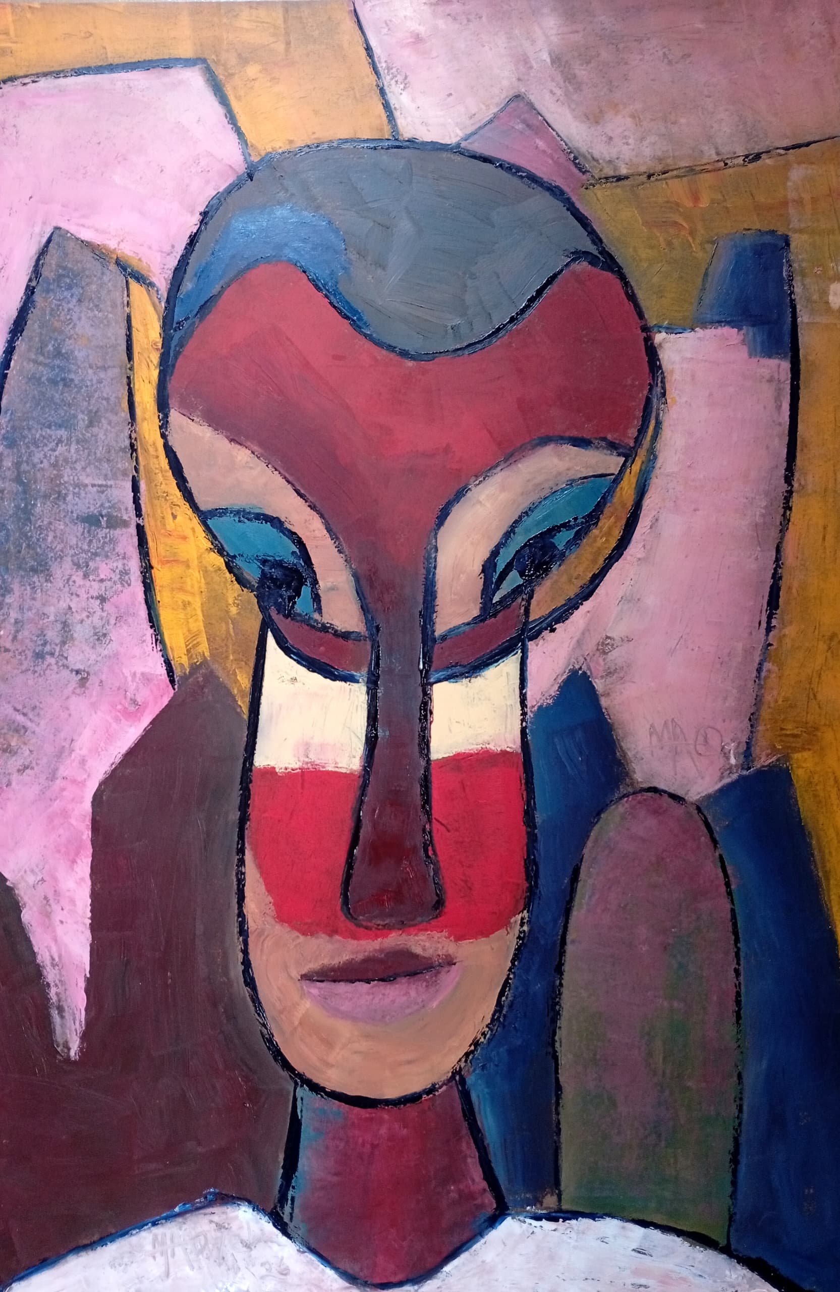 Lady In Pensive Mood